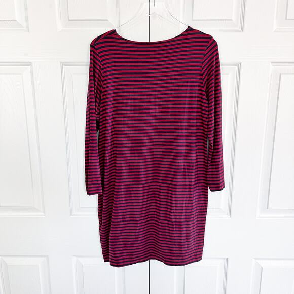 Ritva Falla Striped Jersey Knit Shirt Dress - Picture 6 of 6